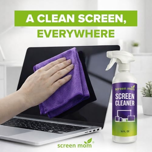 Screen Mom Screen Cleaner Spray 2 Pack-16oz for TV, Car, Laptop & Computer - Image 6