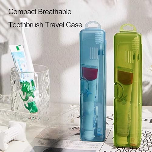 2 Packs Toothbrush Travel Case, Breathable Toothbrush Travel Holders - Image 3