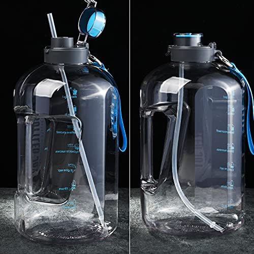 ALINK 12-Pack Reusable Plastic Clear Straws, 13 inch Extra Long Tumbler Straws for Stanley Cups, 1 Gallon, 64 oz 40 oz 32 oz Water Bottles, Plus Cleaning Brush - Image 4
