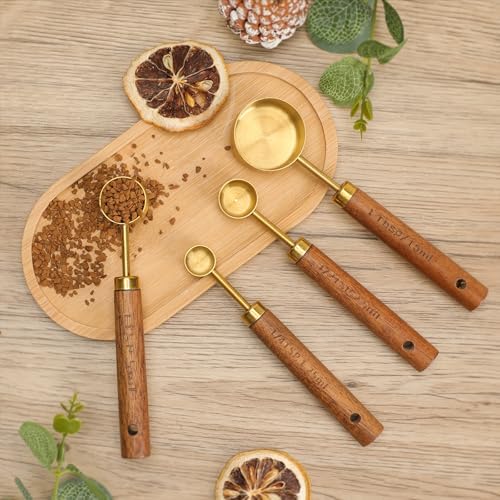 House Warming Gifts New Home,New Home Gift Ideas,Rustic Farmhouse Housewarming Gifts Set with Wooden Door Wreaths,Throw Blanket,Measuring Spoons & Coasters,Closing Gift for House Buyers - Image 4