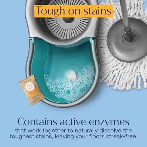 Fab Tab Floor Cleaner Tablets - Streak-Free Mop Solution for Tile, 24 Count - Image 3