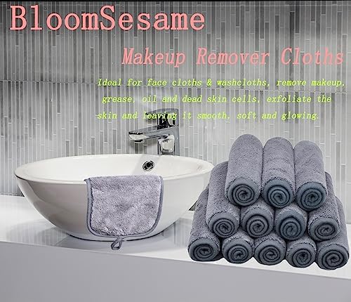 Makeup Remover Cloths Face Pads Reusable Microfiber Facial Cleansing Cloths - Image 3