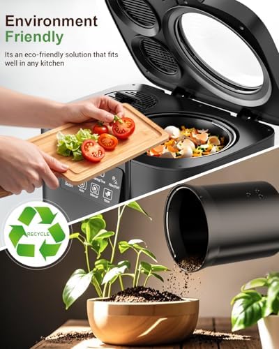 Growell Electric Composter for Kitchen, 4L Odorless Countertop Compost Bin - Image 5