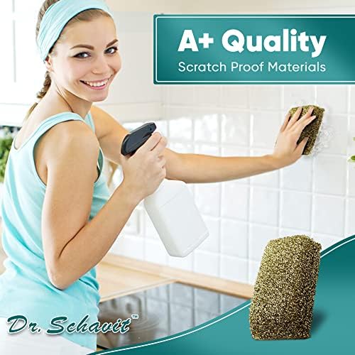 Perfect Scour 2 Pack Scrub Sponges for Kitchen - Multipurpose Non-Scratch Sponge with Heavy Duty Scouring Power - Soft and Fast Cleaning Scrubber for Cleaning Dishes, Pans, Pots and Hard Stains - Image 2