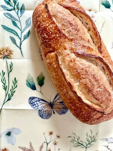 Beeswax Wrap for Bread - Reusable Eco-Friendly Sustainable Food Storage Solution, Keeps Bread Fresher Longer, Natural Alternative to Plastic Wrap - Image 5