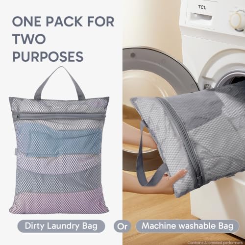 OlarHike 10 Set Packing Cubes for Travel,Gifts for Women Mom,Anti-Tearing Suitcase Organizer,with Over 1000 pcs Mesh Holes,Vacation Essentials & Accessories for Cruise Ship - Image 6