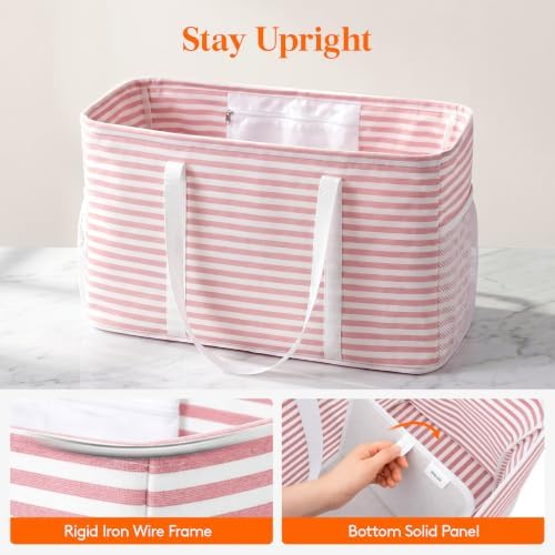 Lifewit Large Tote bag, Reusable Shopping Grocery Bags - Image 2