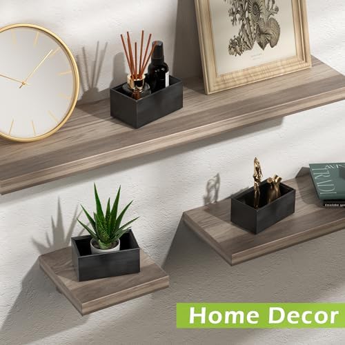 Bamboo Drawer Organizer, 8-Piece Set, Black - Image 5
