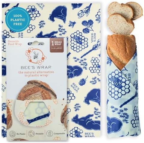 Bee's Wrap Beeswax Bread Wrap - Bees & Bears by BeesWrap