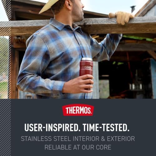 THERMOS Stainless King Stainless Steel Tumbler, 16oz, Matte Teal - Image 5