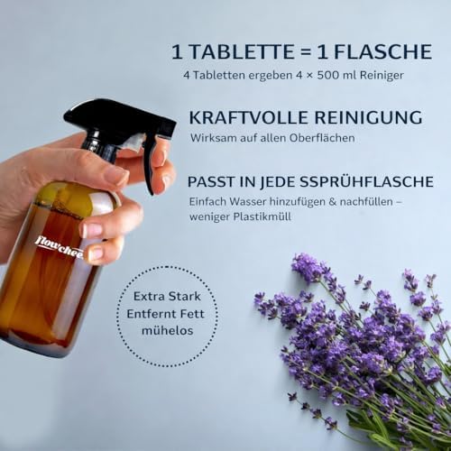 flowcheer Multi Surface Cleaner Refills -12 Pack (Lavender) - Image 2