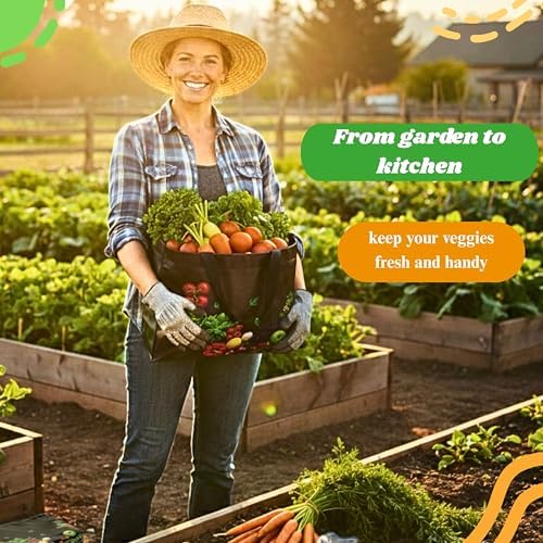 Simply Cool 50 Pack Reusable Grocery Bags, Large Tote Bags Bulk, Printed - Image 7