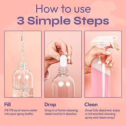 FOMIN Bathroom Cleaner Refill Tablets Magnolia Grapefruit (Extra - 02) - Image 4