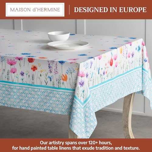Maison d' Hermine Table Cloth Rectangle Table Reusable 100% Cotton 60"x120" - Image 2