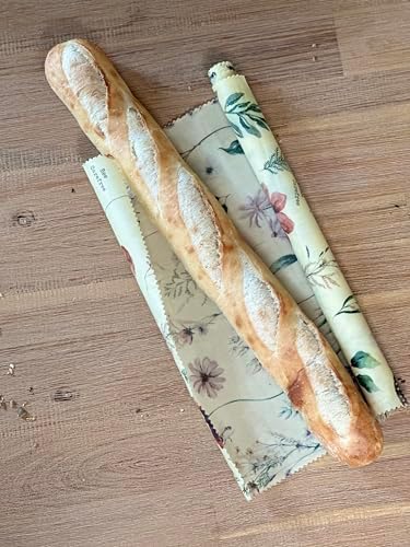 Reusable Beeswax Roll - 14” x 60” Eco-Friendly Plastic-Free Food Storage - Larger Than Competitors, Biodegradable, Washable, Sustainable Zero-Waste Kitchen Solution - Image 5