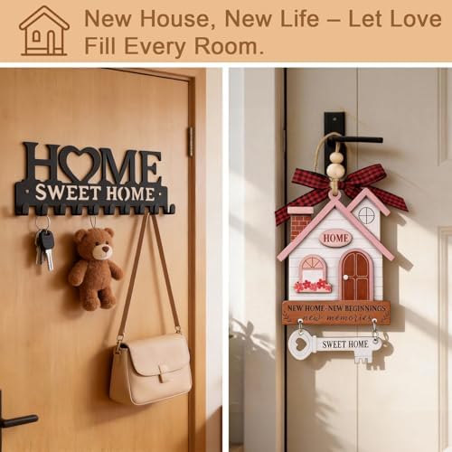 House Warming Gifts New Home, 19pcs New Home Gift Basket For Homeowners, Couple Women Neighbor - Includes Decoration, Kitchenware, Towel, Greeting Card, First Time Home Buyer Gift, Housewarming Gifts - Image 7