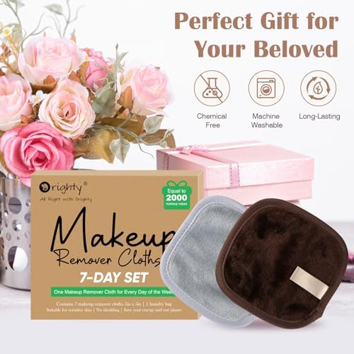 Orighty Makeup Remover Cloths 7-Day Set, Makeup Remover Pads - Image 7