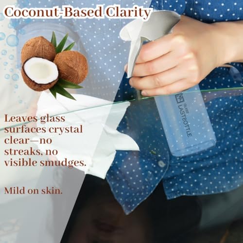 Sustainable Cleaning Starter Kit, All-Purpose Cleaner Refill Tablets (Coconut-Based, Plant-Based), 3 Tablets Make 50 oz, Multi-Surface, Dissolves in Tap Water, Reusable Spray Bottle Included - Image 5