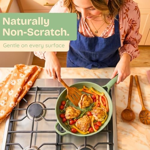 Non-Toxic Acacia Wooden Utensils Set, 6-Piece, Glue and Mineral Oil Free - Image 5