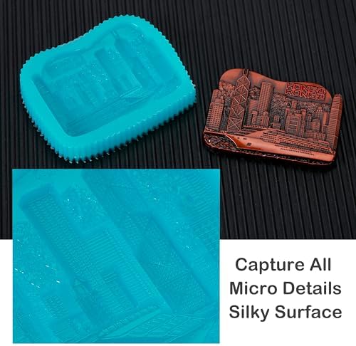BBDINO Super Elastic Silicone Mold Making Kit 8A Clear 2.42lbs - Image 4