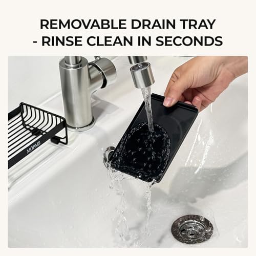 MOPMS Soap Dish for Shower, Carbon Steel Bar Soap Holder with Drainage - Image 5