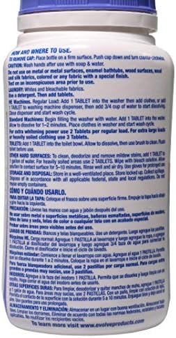 Evolve Concentrated Bleach Tablet 32 ct Summer Lavender (1 pack) - Image 2
