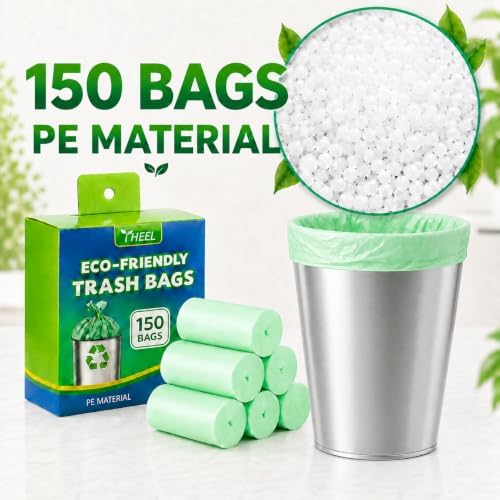 1.2 Gallon Small Trash Bags Mini Garbage Bags - 150 Count Unscented - Image 5