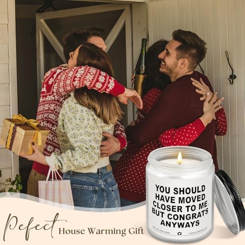 Housewarming Gifts New Home, Best Housewarming Gifts 2026 - Handmade Vanilla Scented Candle - New Home Gift Candle Ideas, House Warming Gift for Friends Couple New Homeowner (7oz) - Image 2
