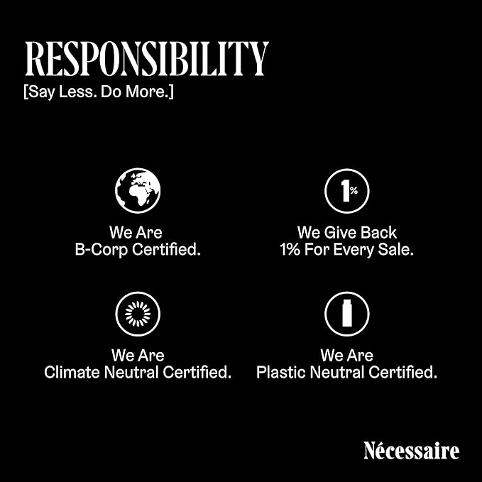 Nécessaire The Body Lotion Eucalyptus – Multi-Peptide Body Moisturizer for Women + Men – Non-Comedogenic Body Lotion with Niacinamide – 450ml/15.2 fl oz
