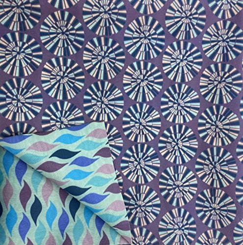 SHIKIWRAP Reusable Furoshiki Gift Wrap, 18-Inch, Round Mosaic by ShikiWrap