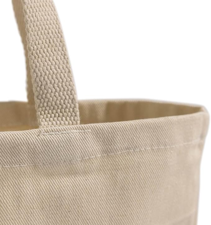 Heavy Cotton Denim Tote Bag – 12 Pcs Bulk Canvas Bags with Handles, Large Tote Bags for Shopping & Travel Essentials
