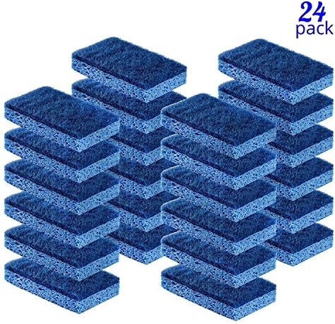 Scrubit Non-Scratch Cleaning Scrub Sponges- Scrubbing Dish Sponge Ideal for Washing Kitchen,Dishes, Bathroom &More – Dishwashing Sponge Along with A Thought Scrubber – 24 sponges (Pack of 2) - Image 6
