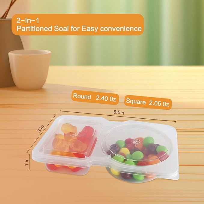 10Set Snack Containers,Reusable Snack Containers with Lids,Snack Pack Containers for Portion Control and Meal Prep Lunch Containers for School Office Travel