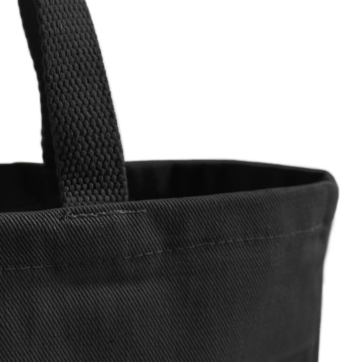 Heavy Cotton Denim Tote Bag – 12 Pcs Bulk Canvas Bags with Handles, Large Tote Bags for Shopping & Travel Essentials