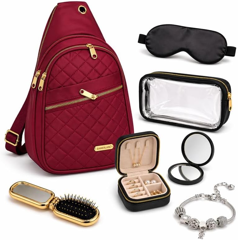 Spicy Tabanca Women's 7-Piece Travel Essentials Gift Set by SpicyTabanca