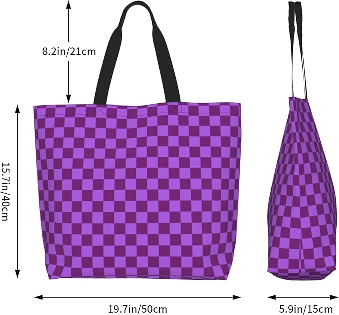 Tote Bag Shoulder Bags for Women Grocery Shopping Bag Reusable Bags Boho-Red Paisley 1