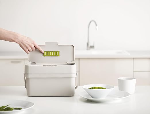 Joseph Joseph Compo Wall Mountable Compost Caddy, 1 Gallon - Image 5