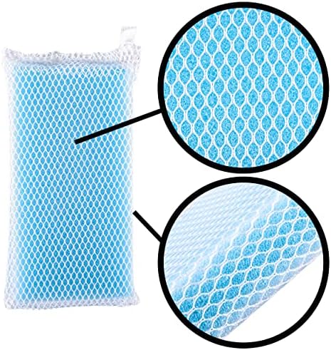 Non-Scratch, Gentle Mesh Dishwashing Sponge, Quick Dry, Odor-Resistant Dish Sponge, Gentle Cleaning for Kitchen, Dishes, Household Cleaning, Stainless Steel & Non-Stick Pans (Pack of 6) - Image 3
