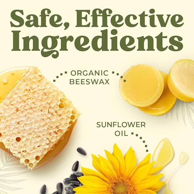 Earth's Daughter USDA Organic Lip Balm Stocking Stuffers 4-Pack Citrus Flavor - Beeswax, Coconut Oil, Vitamin E - Best Lip Repair Chapstick for Dry Cracked Lips.