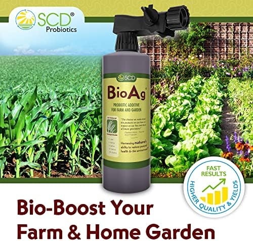 SCD Probiotics BioAg, Organic Farm & Garden Soil Microbes - 1 Liter Sprayer - Image 2