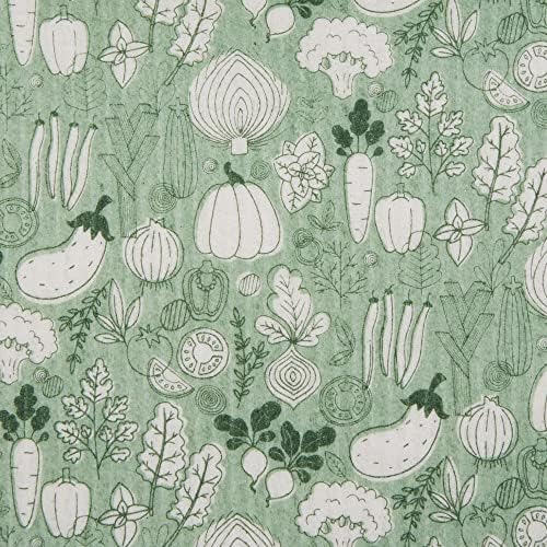 DII Swedish Dishcloths for Kitchen & Cleaning, Reusable, Machine Washable & Dishwasher Safe, Biodegradable, 7.75x6.75, Fresh Market - Image 5