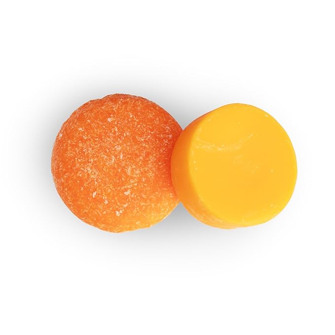Shampoo & Conditioner Bar Set - Made with Organic Ingredients - Hydrating, Promotes Hair Growth, Anti-Frizz - All Hair Types - Paraben-Free & Cruelty-Free