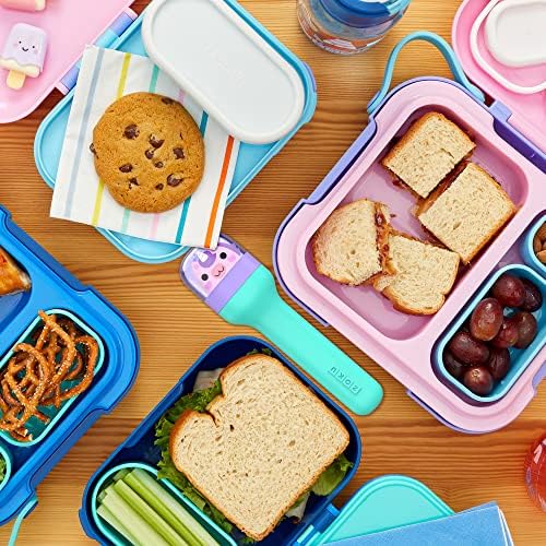 ZOKU Kids Pocket Utensil Set, Unicorn - Stainless Steel Fork, Knife, and Spoon in Case - Portable Design for Travel, School, Picnics, Camping and Outdoor Home Use - Image 5