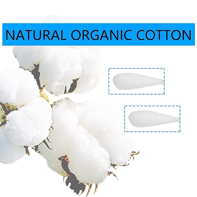 6 Inch Long Cotton Swabs (Large Size) 600pcs for Pets, Gun Cleaning or Makeup