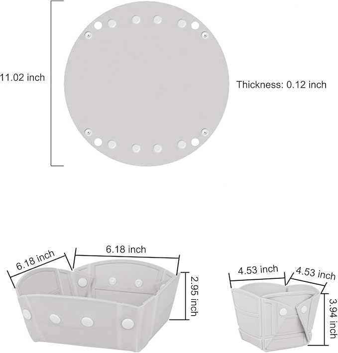 Camping Bowl Collapsible Silicone Bowl Portable Camping Tableware Folding Picnic Bowl for Travel Camping Fridge Food Storage