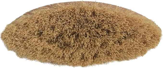 Vegetable Brush - Made from All Natural Bamboo and Palm Fibers - Scrub and Clean Carrots, Potatoes, Corn, Beets etc. (Single Pack)