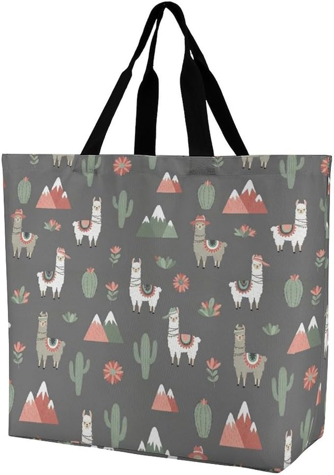Travel Shopping Grocery Bag Reusable Work Beach Grocery Bags Soft Picnic Bags
