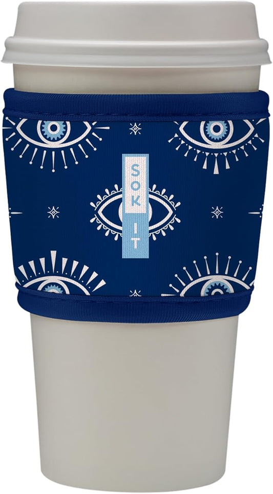 Sok It HotSok Coffee & Tea Reusable Insulated Neoprene Cup Sleeve (Stargazer)