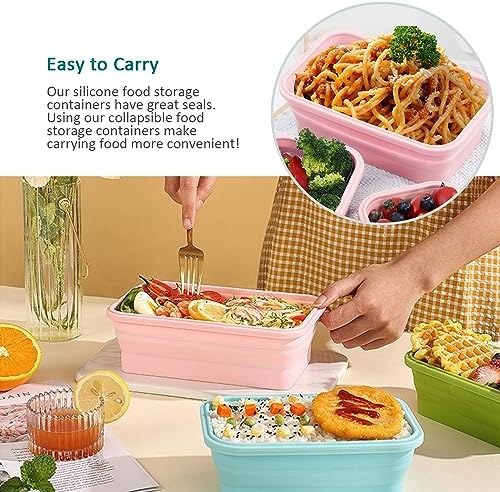 Alimat PluS 16.9oz Silicone Collapsible Food Storage Containers 3 Pack - Image 5