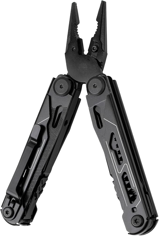 Multitool 28 in 1 Multi Tool Pliers with Pocket Knife, Bottle Opener, Saw, EDC for Survival Camping, Hunting and Hiking